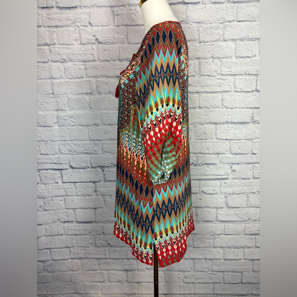 Tolani silk tunic Dress size M - Picture 5 of 8